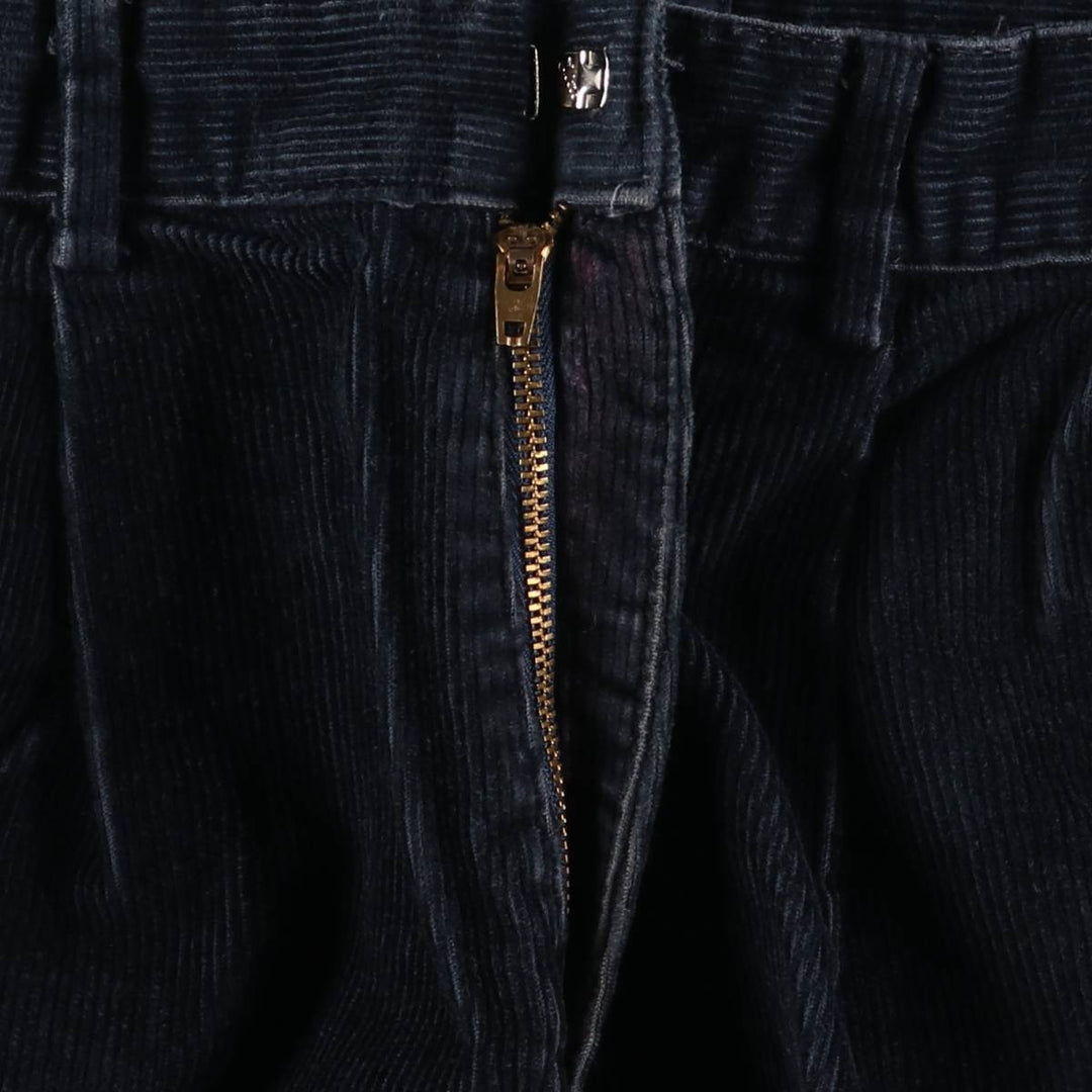 Dockers Two-pleat Corduroy Pants, Men's, Size W34 cotton navy blue type Vintage Second Hand