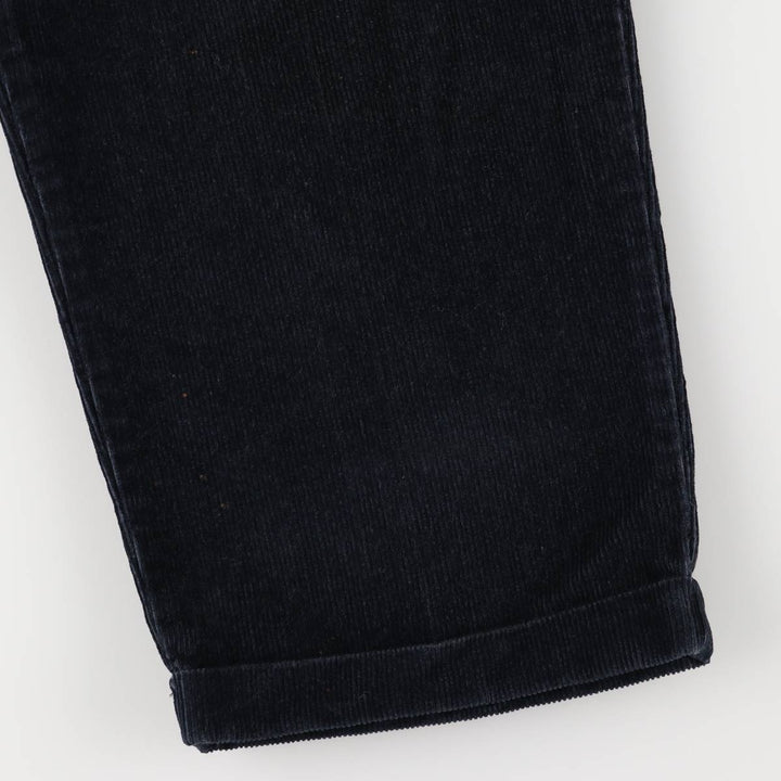 Dockers Two-pleat Corduroy Pants, Men's, Size W34 cotton navy blue type Vintage Second Hand