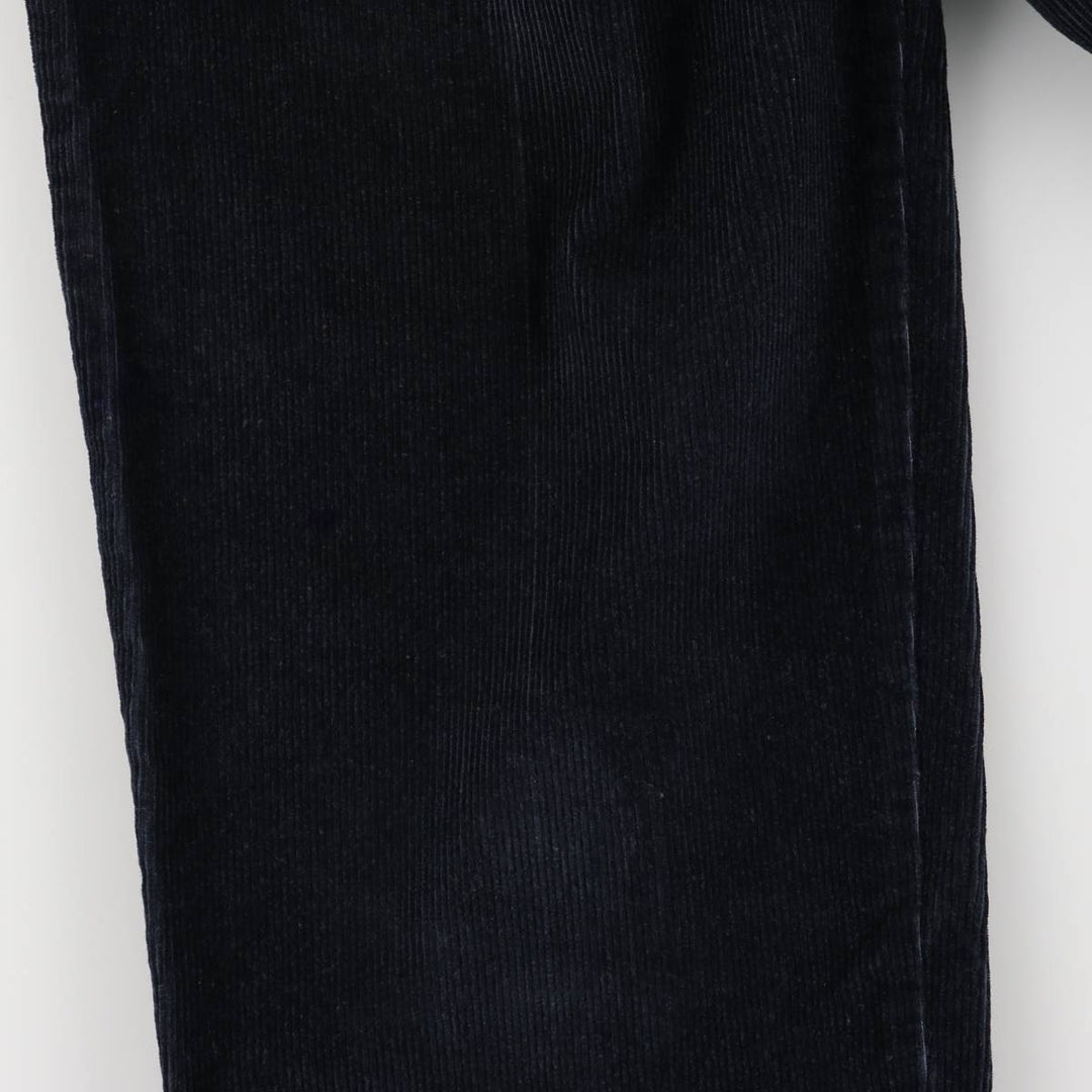 Dockers Two-pleat Corduroy Pants, Men's, Size W34 cotton navy blue type Vintage Second Hand
