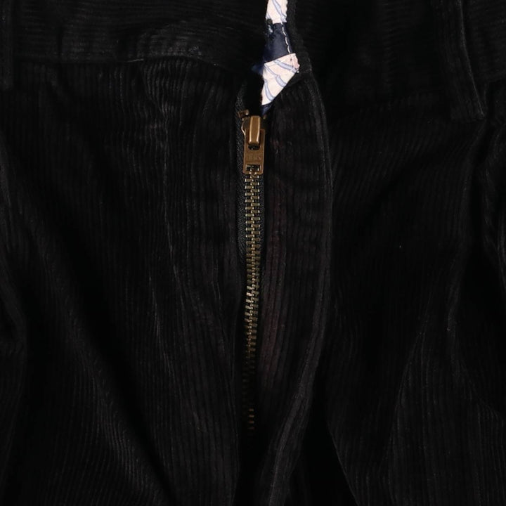 CLUB ROOM Two-pleat Corduroy Pants Men's Size W31 cotton black type Vintage Second Hand