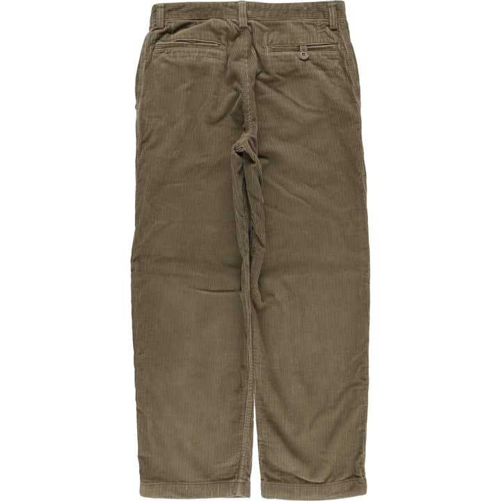 GAP Men's Corduroy Pants (Size W32) cotton Khaki type Vintage Second Hand