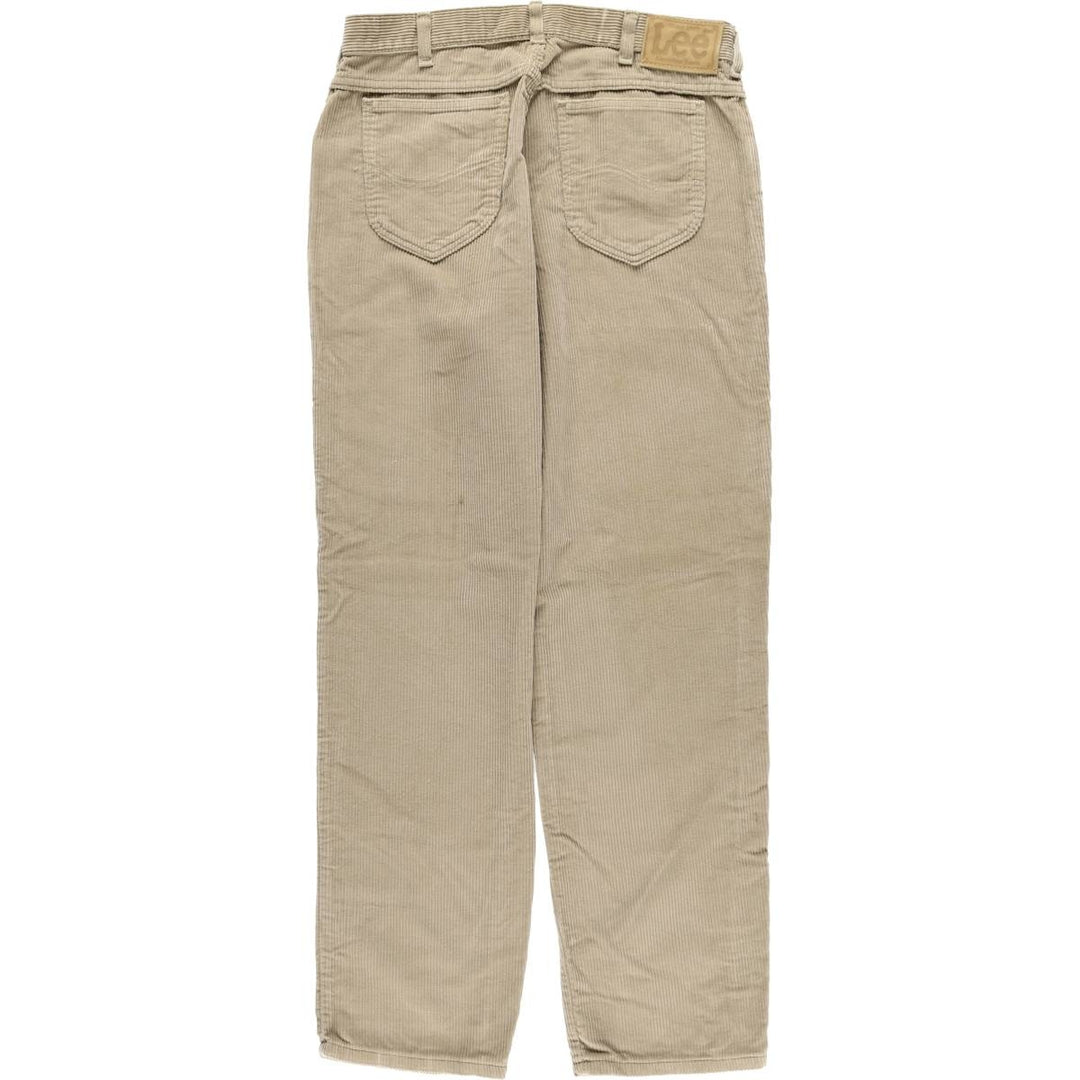 Vintage Lee Genuine Jeans corduroy pants, made in the USA cotton Beige type Vintage Second Hand