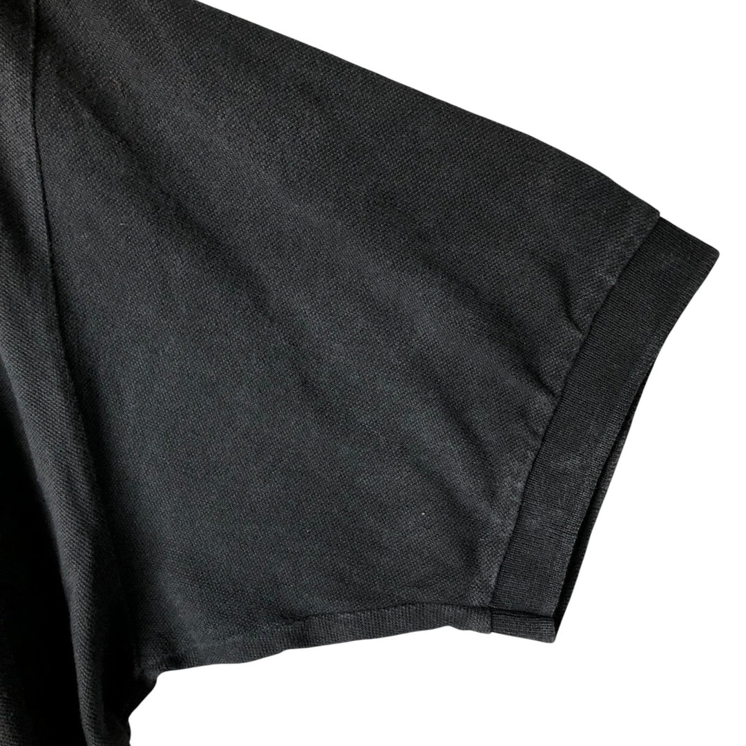 Ralph Lauren POLO by Ralph Lauren short sleeve polo shirt, men's XL size cotton black type Vintage Second Hand