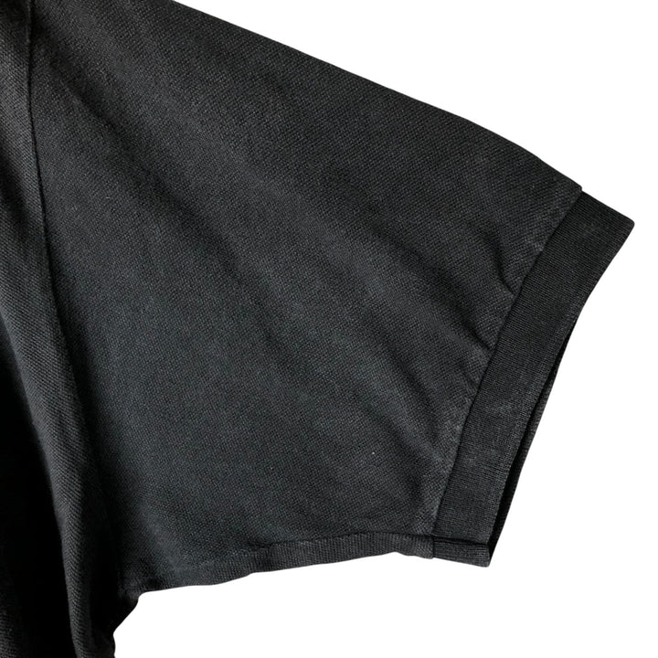 Ralph Lauren POLO by Ralph Lauren short sleeve polo shirt, men's XL size cotton black type Vintage Second Hand