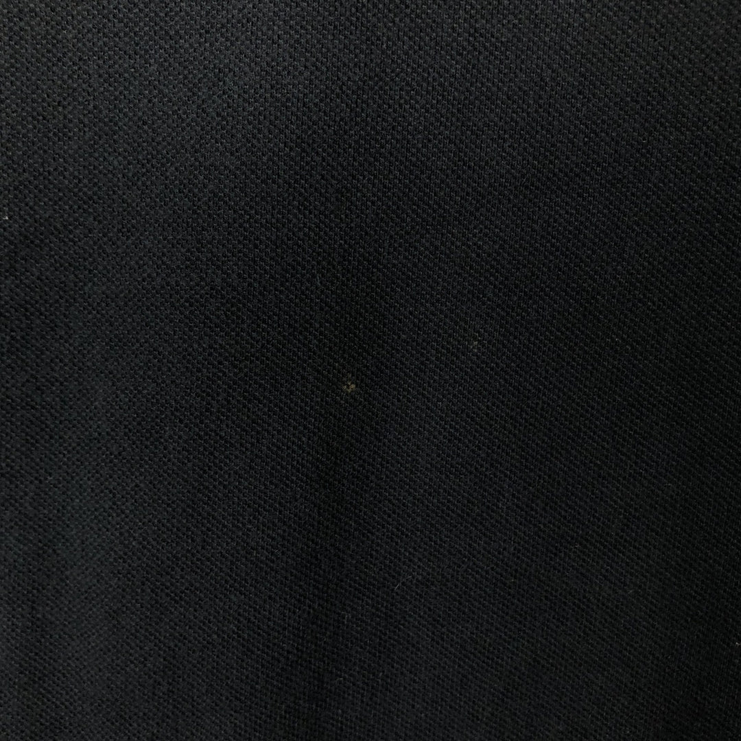 Ralph Lauren POLO by Ralph Lauren short sleeve polo shirt, men's XL size cotton black type Vintage Second Hand
