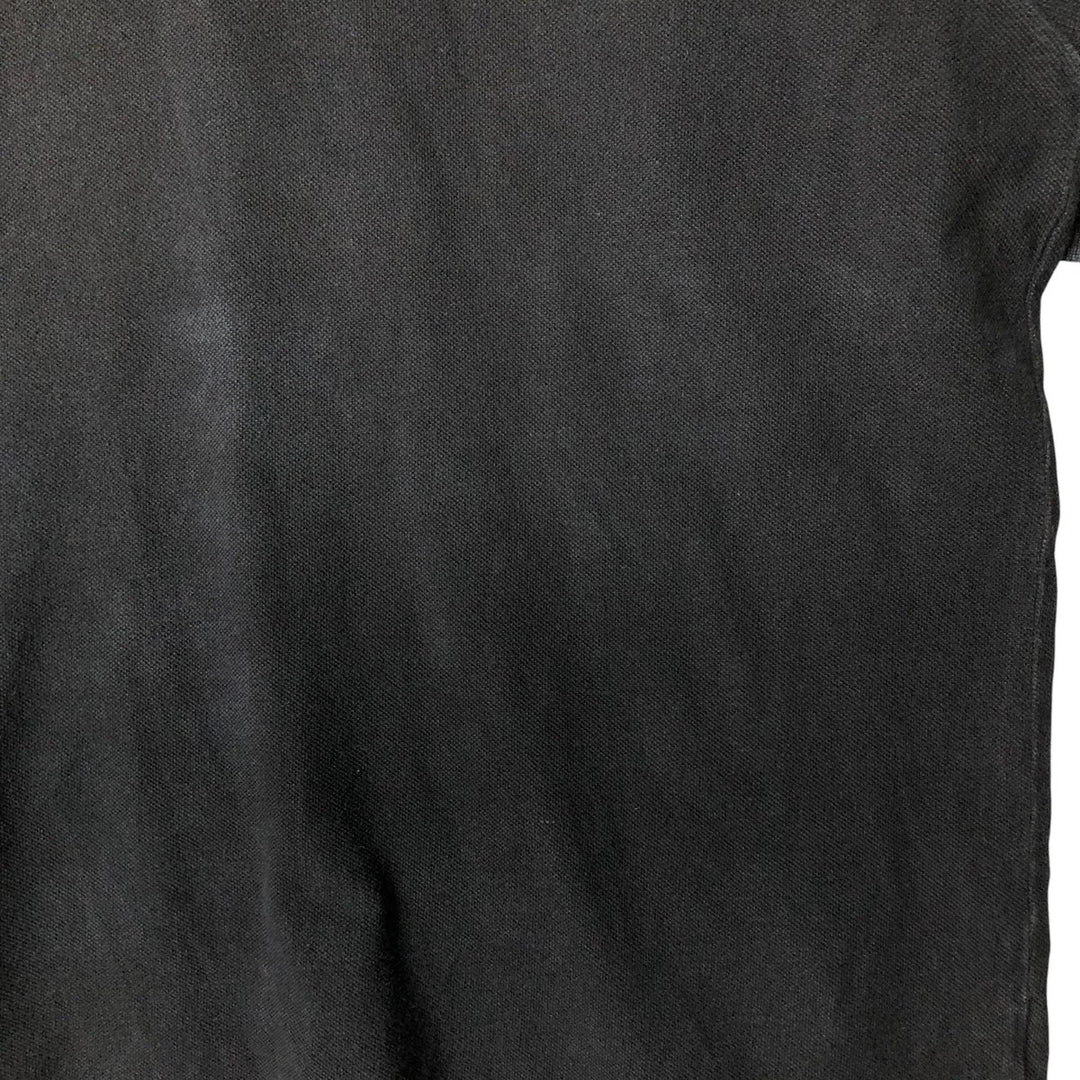 Ralph Lauren POLO by Ralph Lauren short sleeve polo shirt, men's XL size cotton black type Vintage Second Hand