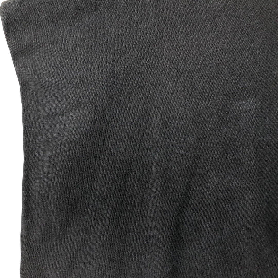 Ralph Lauren POLO by Ralph Lauren short sleeve polo shirt, men's XL size cotton black type Vintage Second Hand
