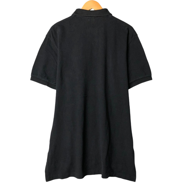 Ralph Lauren POLO by Ralph Lauren short sleeve polo shirt, men's size L cotton black type Vintage Second Hand