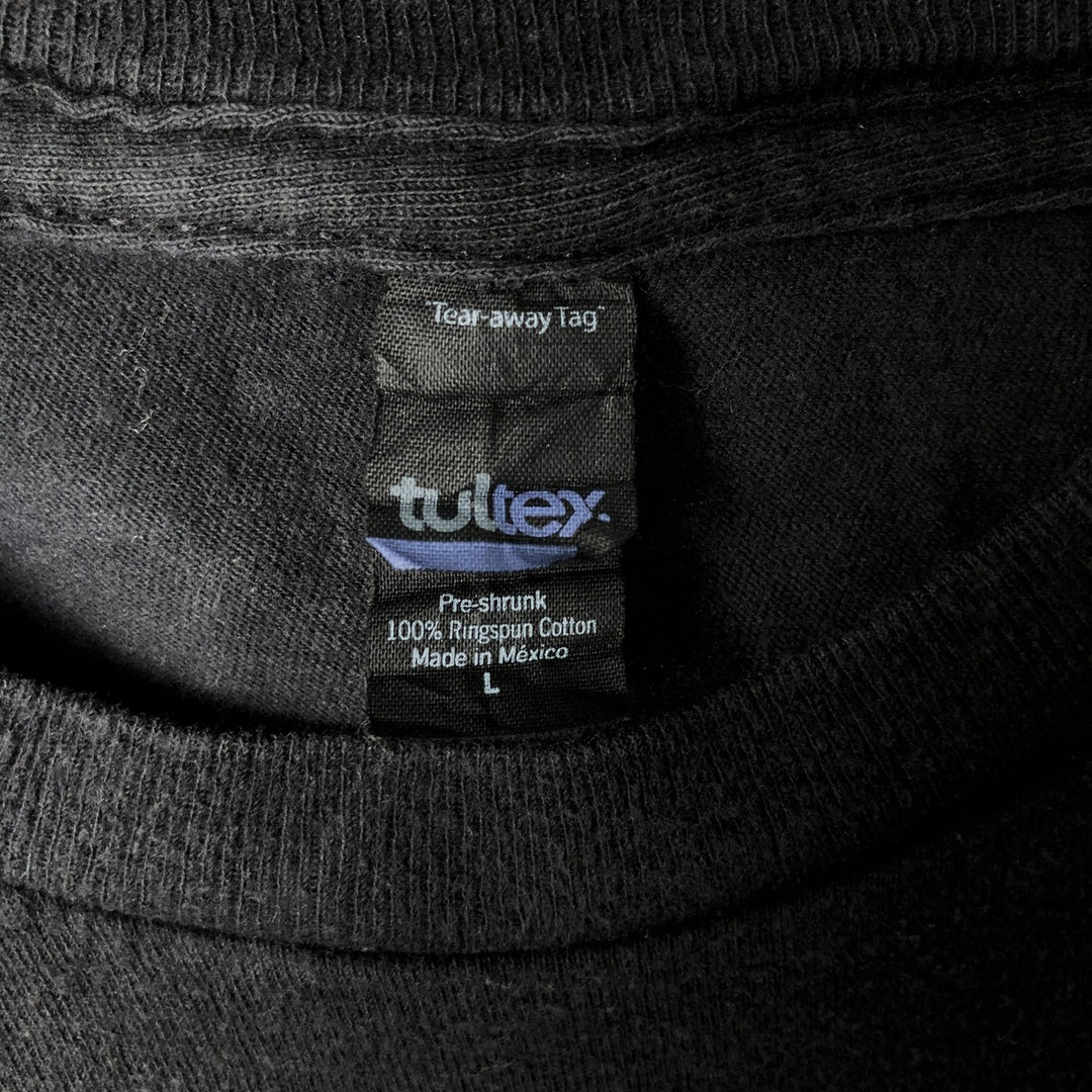 TULTEX NIRVANA Nirvana Band T-shirt, Band T, Men's Size L cotton black type Vintage Second Hand