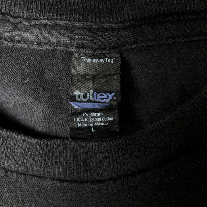 TULTEX NIRVANA Nirvana Band T-shirt, Band T, Men's Size L cotton black type Vintage Second Hand