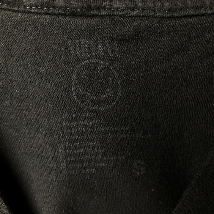 NIRVANA Nirvana Band T-shirt, Band T, Men's S size cotton black type Vintage Second Hand