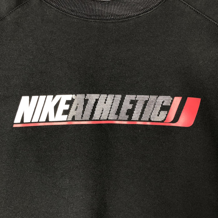 2000'S Nike Print Sweatshirt, Men's Size L polyester black type Vintage Second Hand