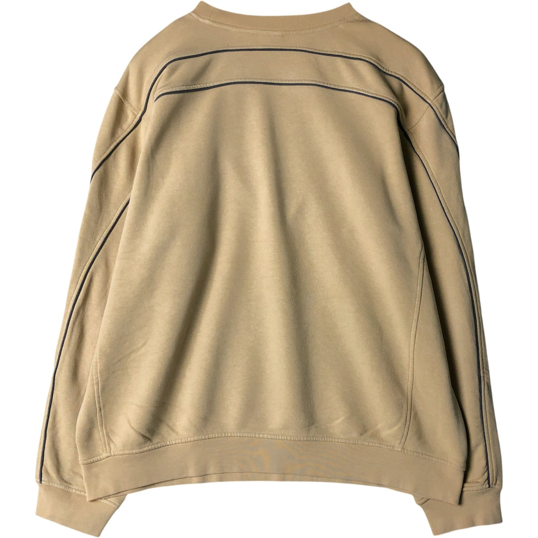 00'S Nike One Point Logo Sweatshirt Trainer Men's XL unclear Beige type Vintage Second Hand