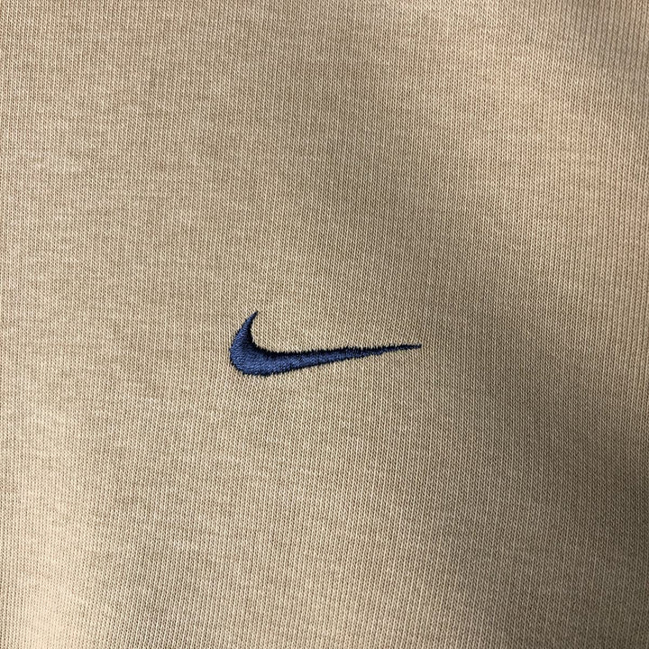 00'S Nike One Point Logo Sweatshirt Trainer Men's XL unclear Beige type Vintage Second Hand