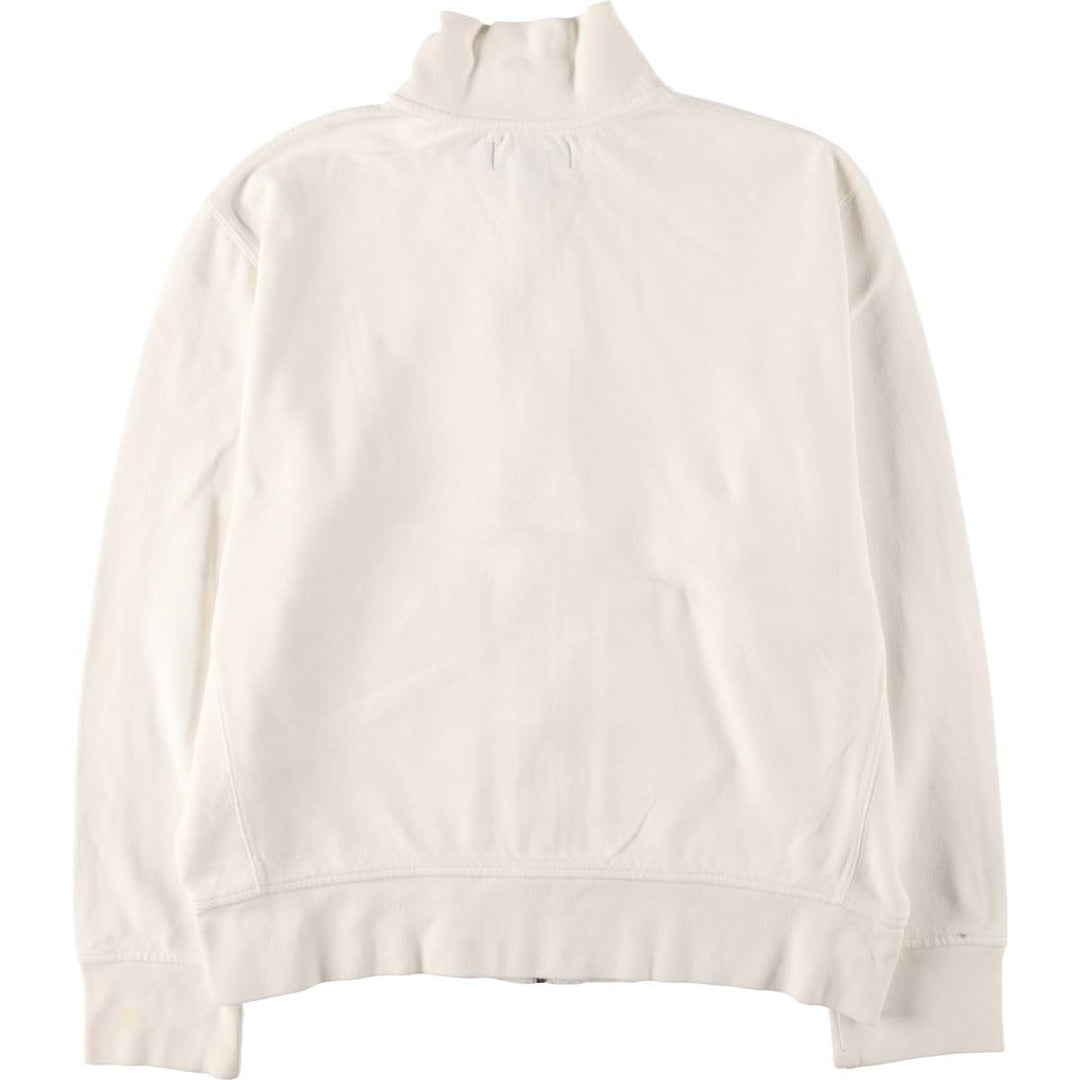 Ralph Lauren POLO by Ralph Lauren full zip sweatshirt, men's XL size cotton white type Vintage Second Hand