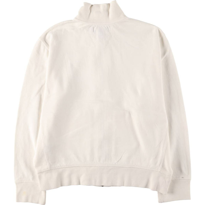 Ralph Lauren POLO by Ralph Lauren full zip sweatshirt, men's XL size cotton white type Vintage Second Hand