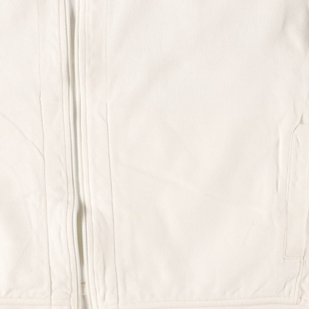 Ralph Lauren POLO by Ralph Lauren full zip sweatshirt, men's XL size cotton white type Vintage Second Hand