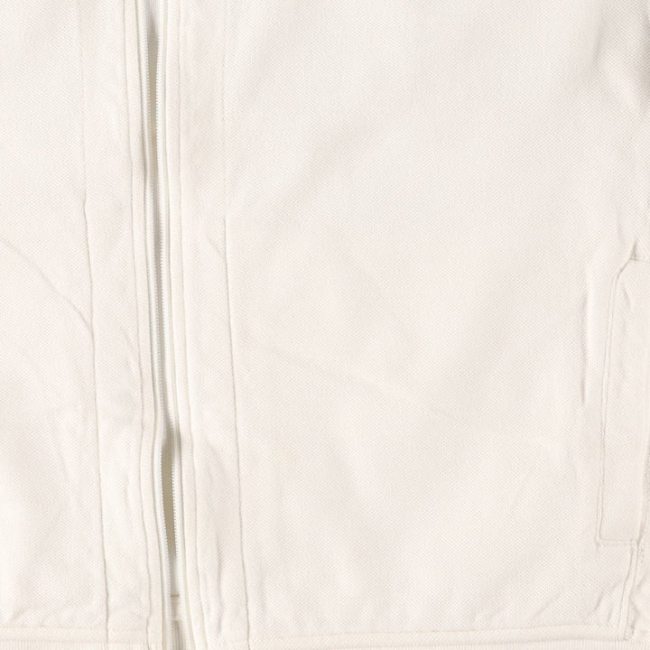 Ralph Lauren POLO by Ralph Lauren full zip sweatshirt, men's XL size cotton white type Vintage Second Hand