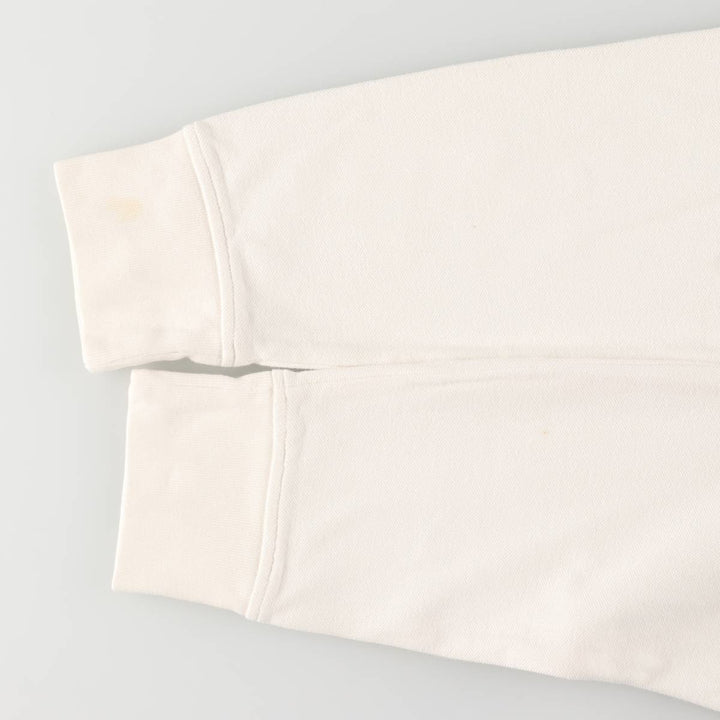 Ralph Lauren POLO by Ralph Lauren full zip sweatshirt, men's XL size cotton white type Vintage Second Hand