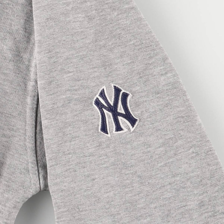 MLB Sweat Full Zip Hoodie Men's XL unclear gray type Vintage Second Hand