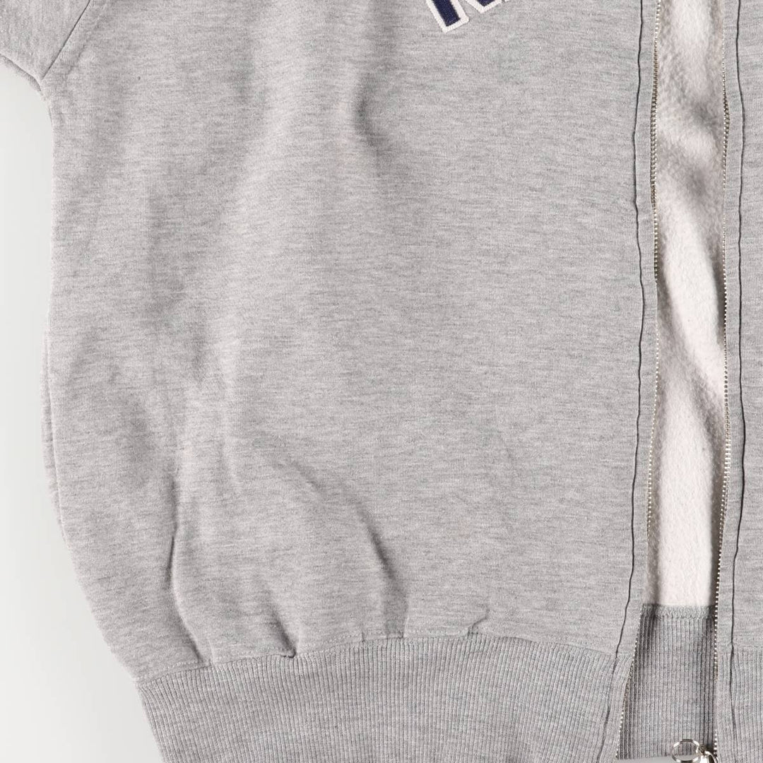 MLB Sweat Full Zip Hoodie Men's XL unclear gray type Vintage Second Hand