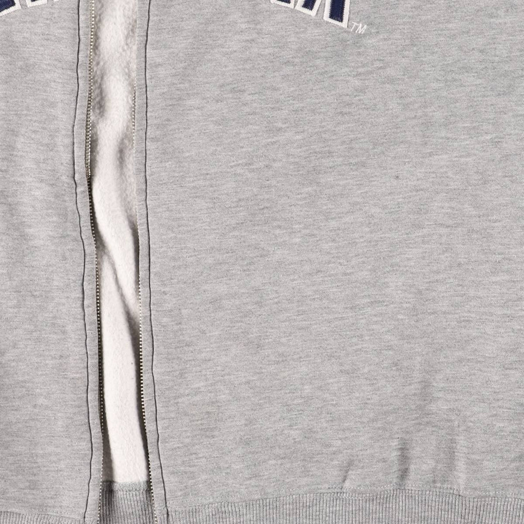 MLB Sweat Full Zip Hoodie Men's XL unclear gray type Vintage Second Hand