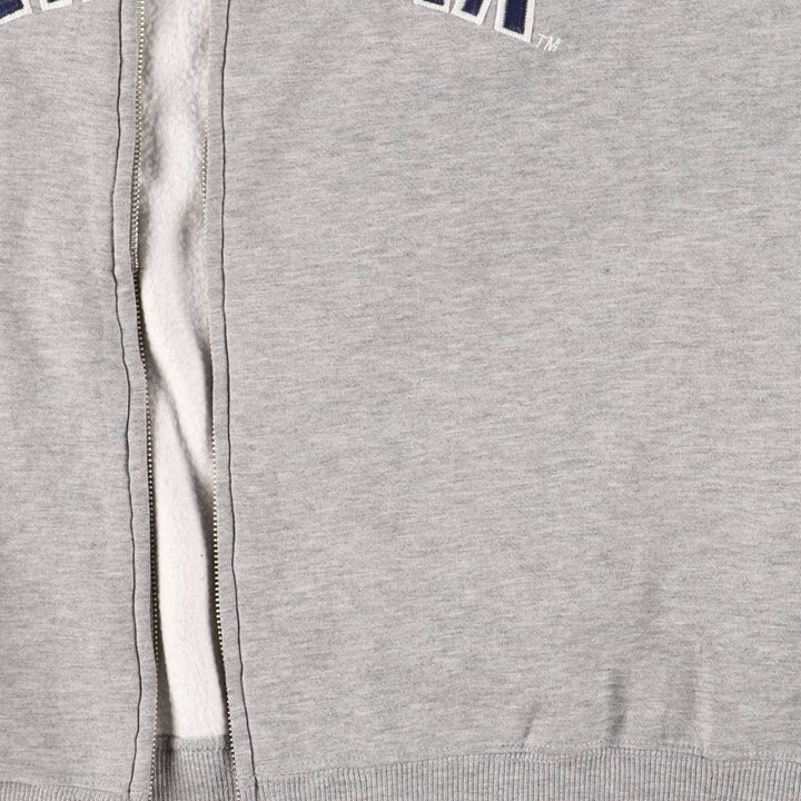 MLB Sweat Full Zip Hoodie Men's XL unclear gray type Vintage Second Hand
