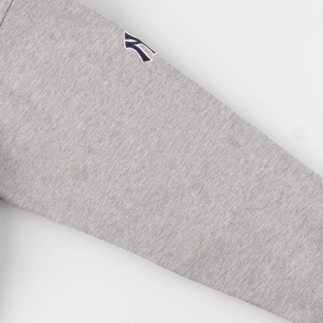 MLB Sweat Full Zip Hoodie Men's XL unclear gray type Vintage Second Hand