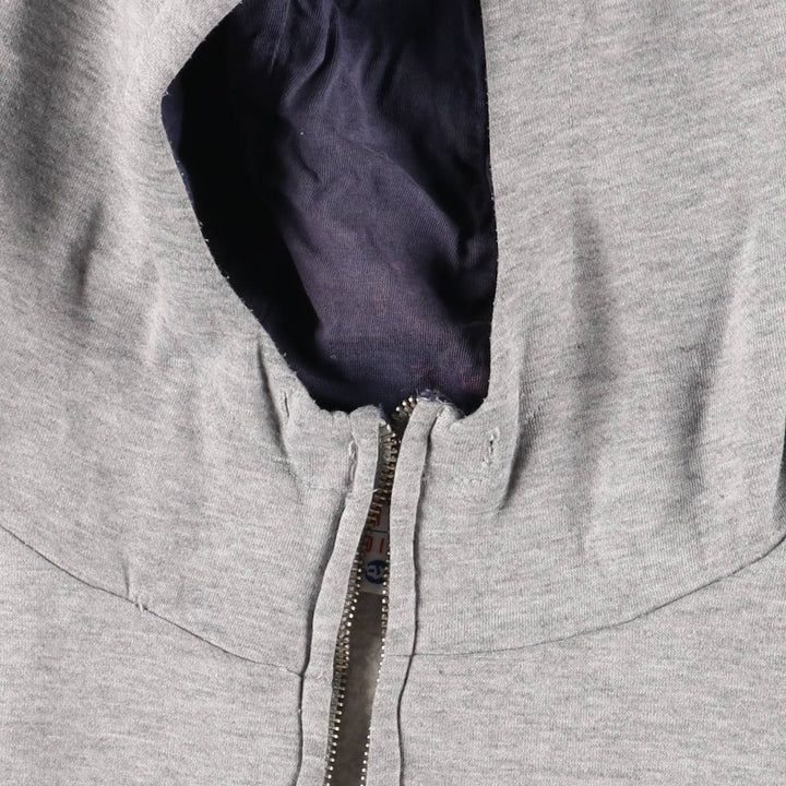 MLB Sweat Full Zip Hoodie Men's XL unclear gray type Vintage Second Hand
