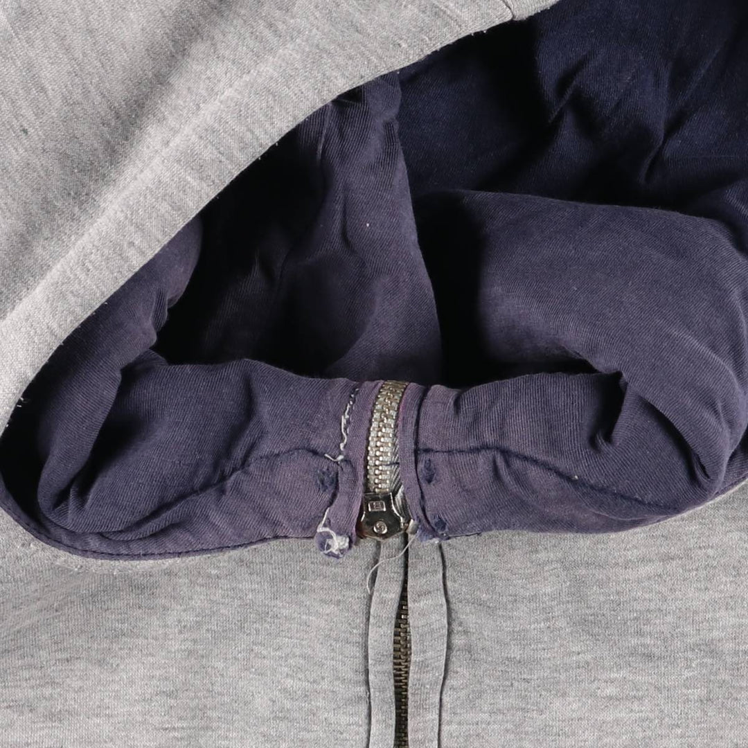 MLB Sweat Full Zip Hoodie Men's XL unclear gray type Vintage Second Hand