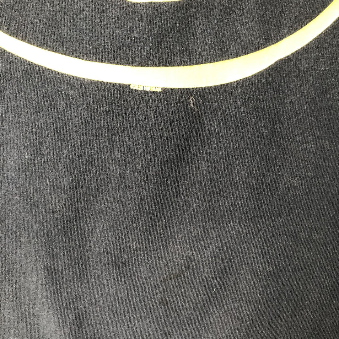 NIRVANA Nirvana Band T-shirt, Band T, Men's L size cotton blue type Vintage Second Hand