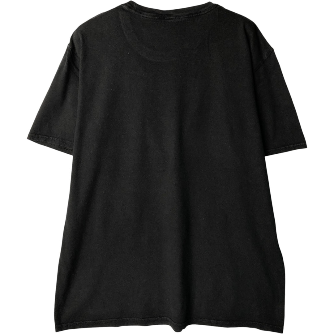 RAMONES Band T-shirt, Men's L size unclear black type Vintage Second Hand