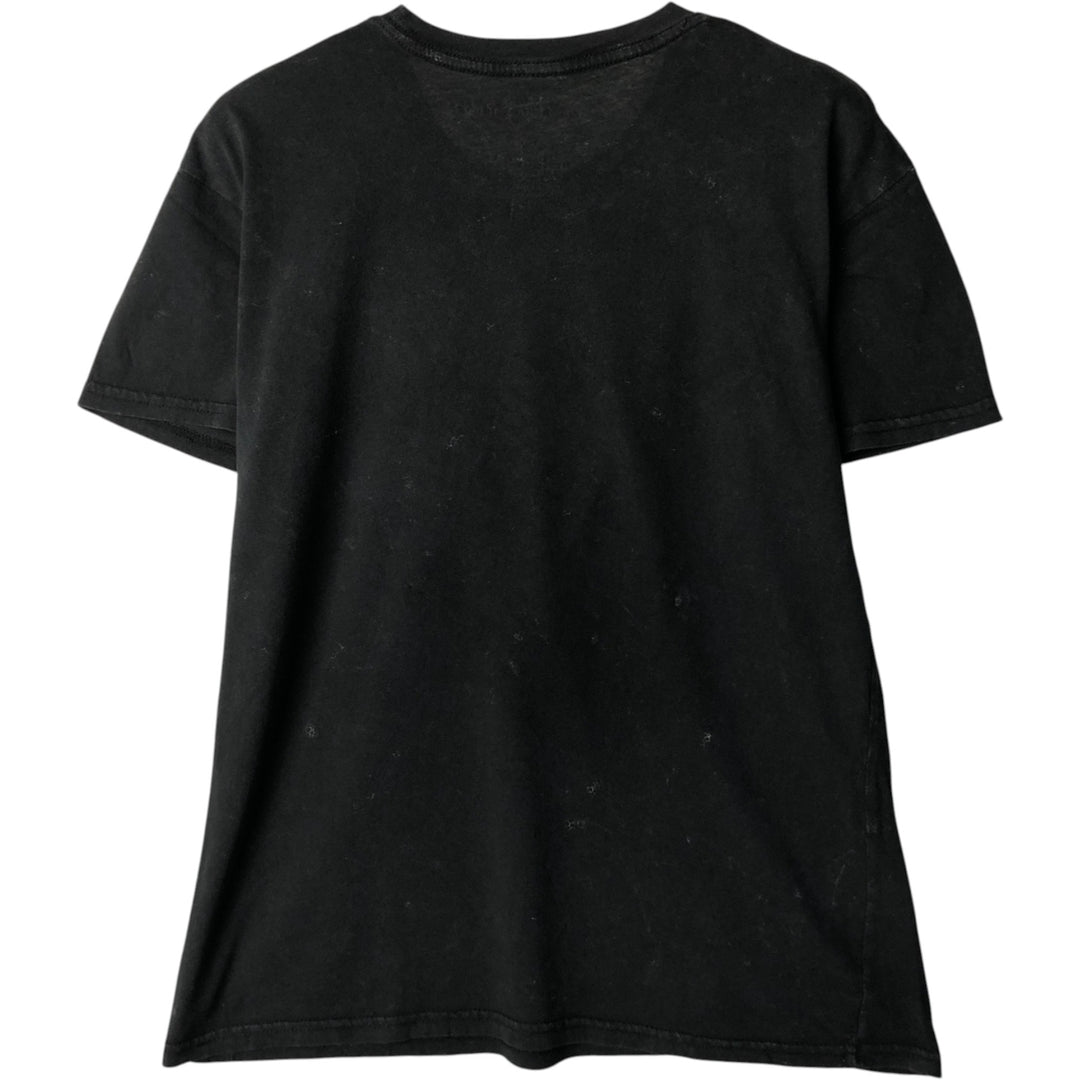 The Rolling Stones Band T-shirt, Men's M size cotton black type Vintage Second Hand