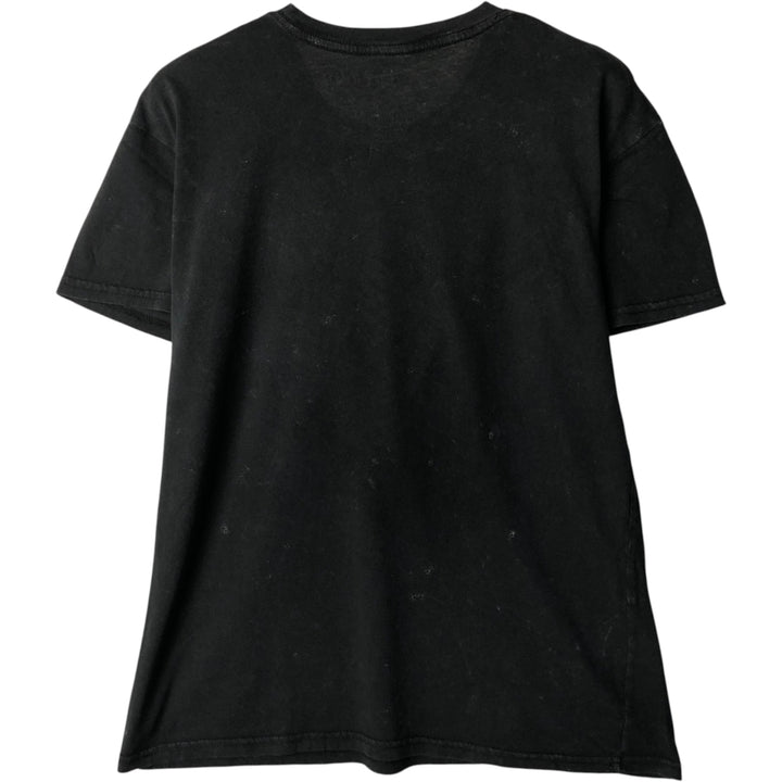 The Rolling Stones Band T-shirt, Men's M size cotton black type Vintage Second Hand