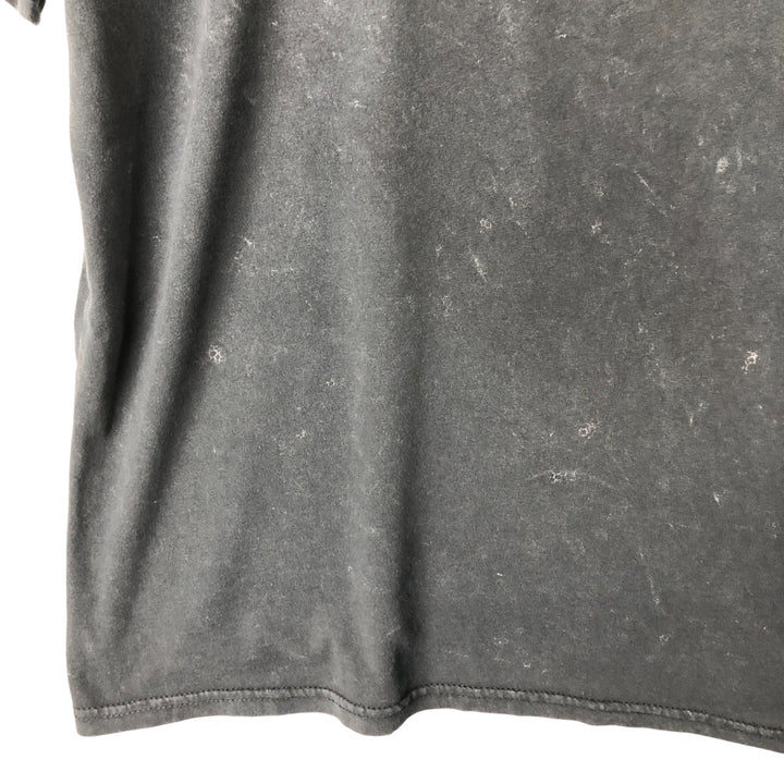 The Rolling Stones Band T-shirt, Men's M size cotton black type Vintage Second Hand