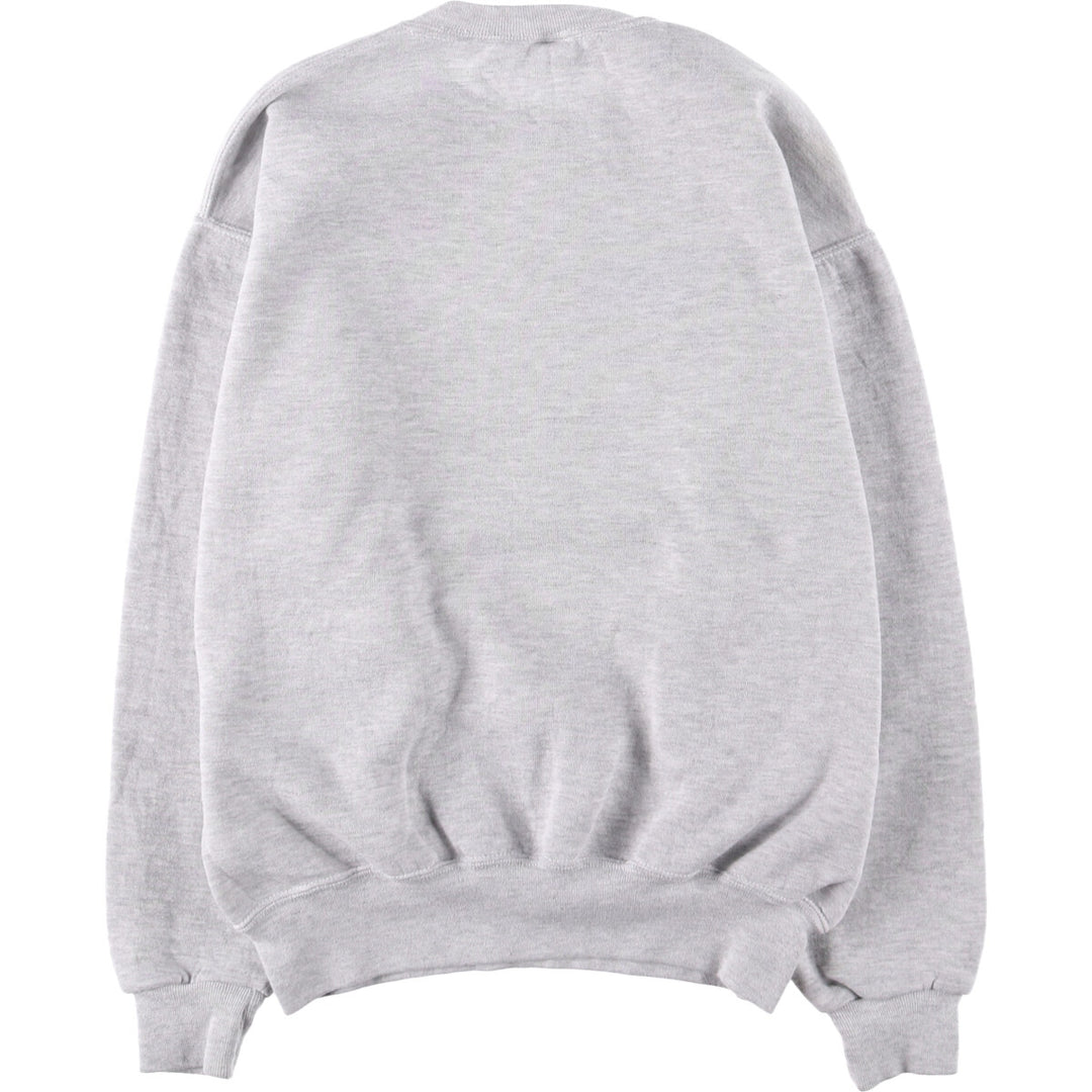 Vintage 90'S Russell ATHLETIC message print sweatshirt, made in the USA, size M, men's cotton gray type Vintage Second Hand