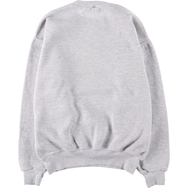 Vintage 90'S Russell ATHLETIC message print sweatshirt, made in the USA, size M, men's cotton gray type Vintage Second Hand