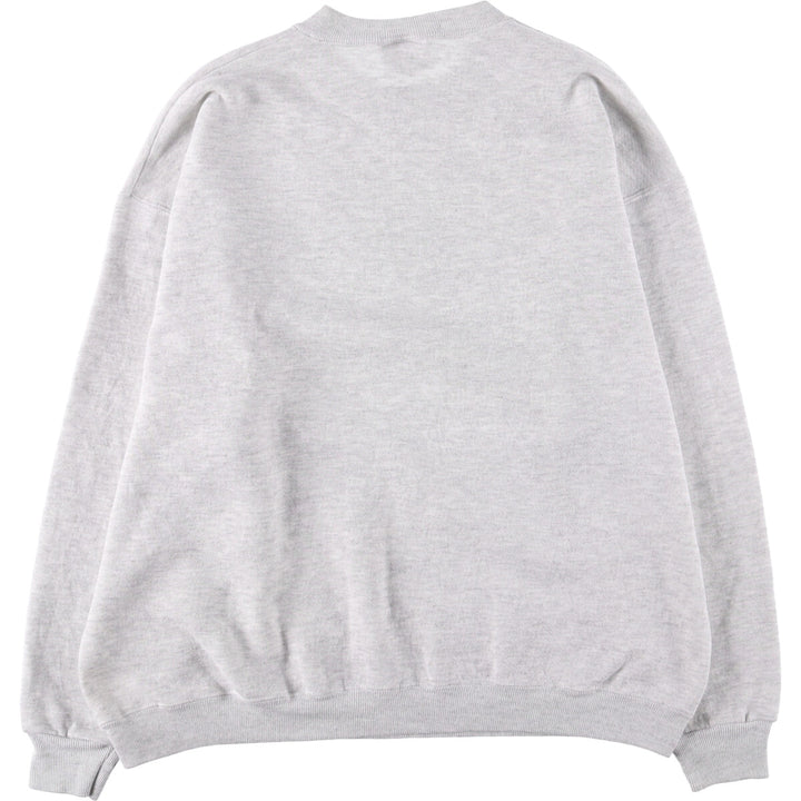 Vintage 90'S Lee printed sweatshirt, made in the USA, men's size XL cotton gray type Vintage Second Hand