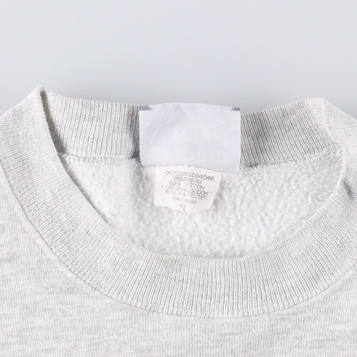 Vintage 90'S Lee printed sweatshirt, made in the USA, men's size XL cotton gray type Vintage Second Hand