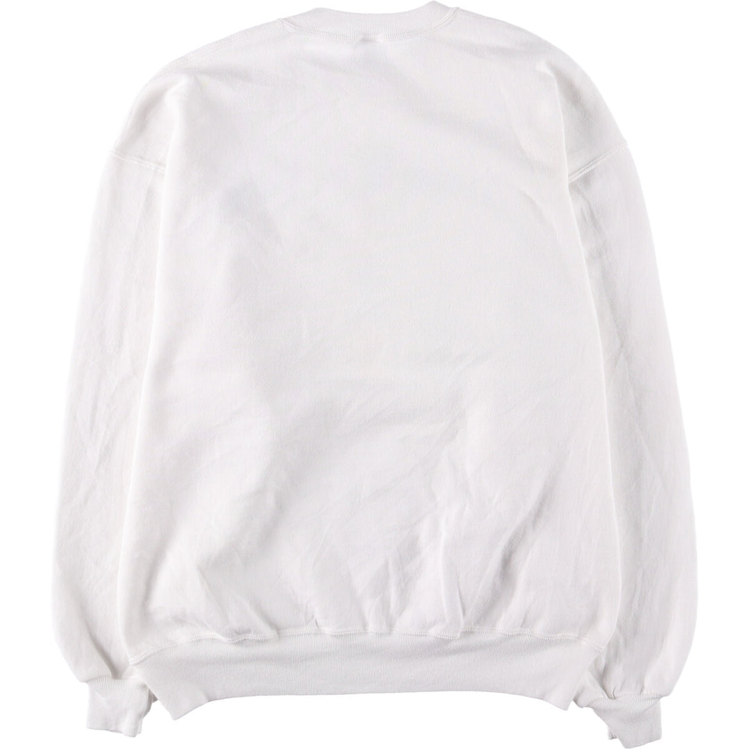 Vintage 90'S Russell ATHLETIC sweatshirt, Made in USA, Men's XL cotton white type Vintage Second Hand
