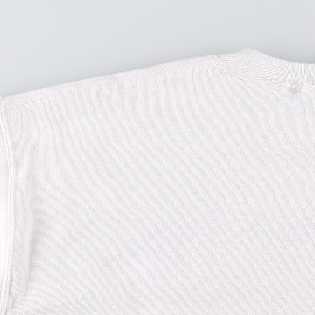 Vintage 90'S Russell ATHLETIC sweatshirt, Made in USA, Men's XL cotton white type Vintage Second Hand