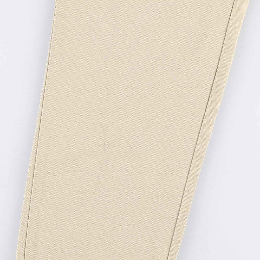 Ralph Lauren Polo Ralph Lauren Two-pleat Chino Pants Men's W30 cotton Beige type Vintage Second Hand
