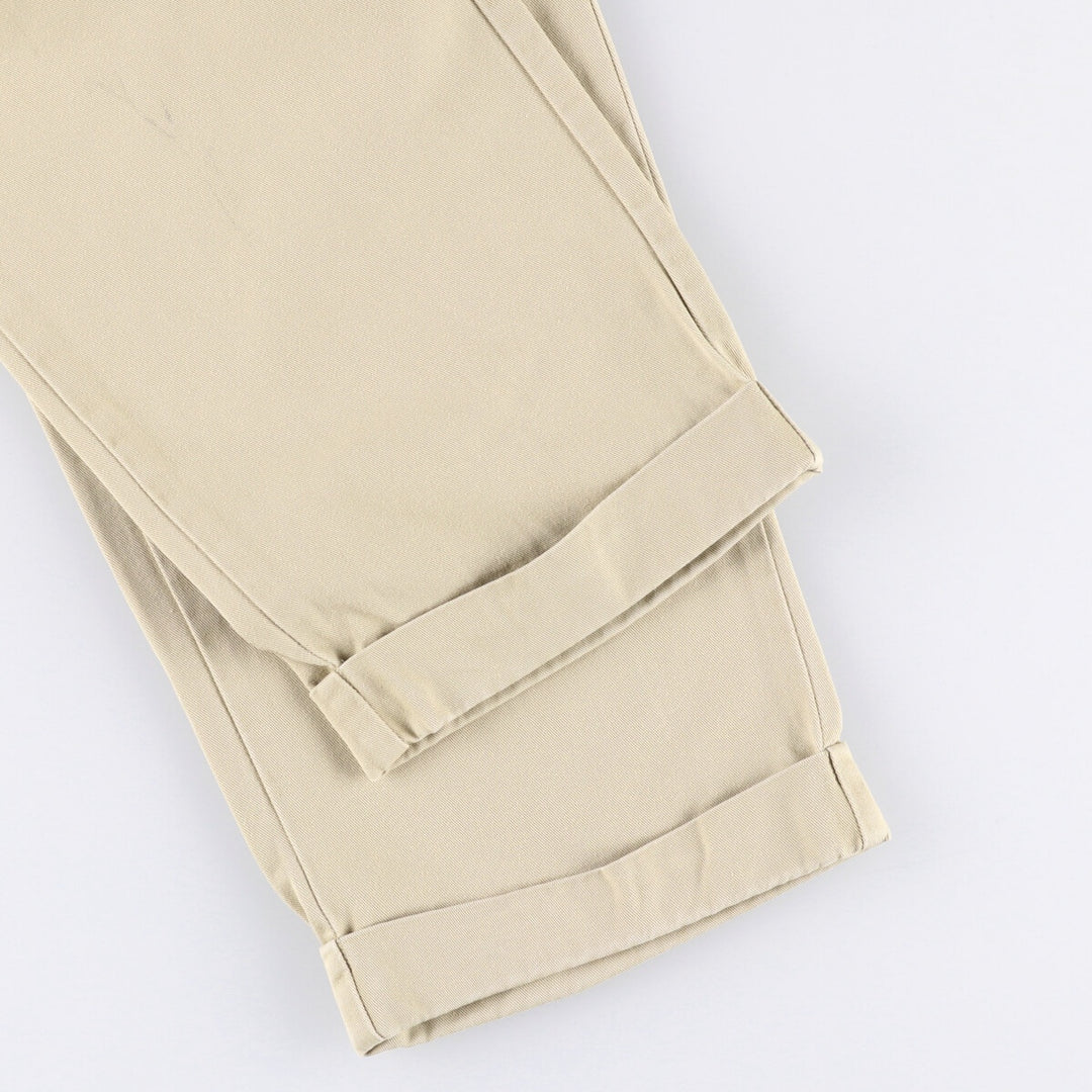 Ralph Lauren Polo Ralph Lauren Two-pleat Chino Pants Men's W30 cotton Beige type Vintage Second Hand
