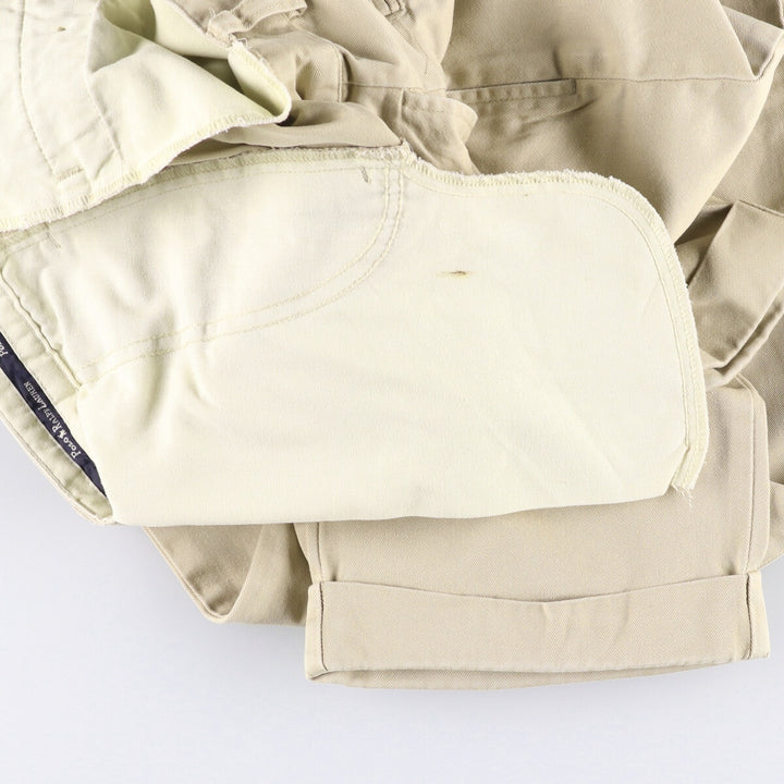Ralph Lauren Polo Ralph Lauren Two-pleat Chino Pants Men's W30 cotton Beige type Vintage Second Hand