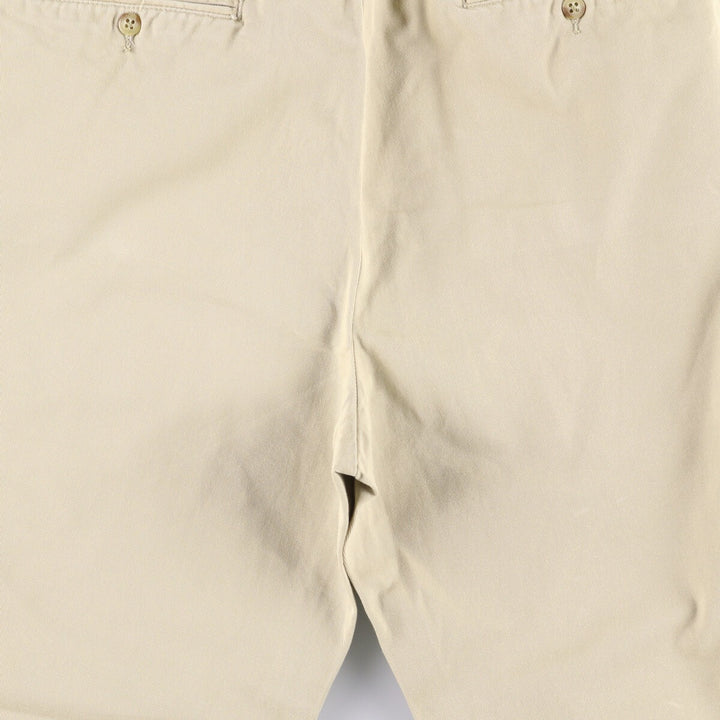 Ralph Lauren Polo Ralph Lauren Two-pleat Chino Pants Men's W30 cotton Beige type Vintage Second Hand