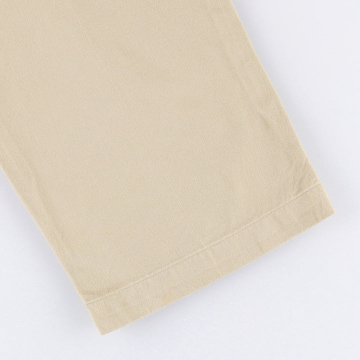 Ralph Lauren Polo Ralph Lauren Two-pleat Chino Pants for Men, W34 equivalent cotton Beige type Vintage Second Hand