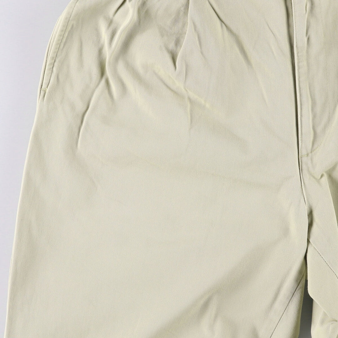 Ralph Lauren Polo Ralph Lauren Two-pleat Chino Pants for Men, W35 cotton Beige type Vintage Second Hand