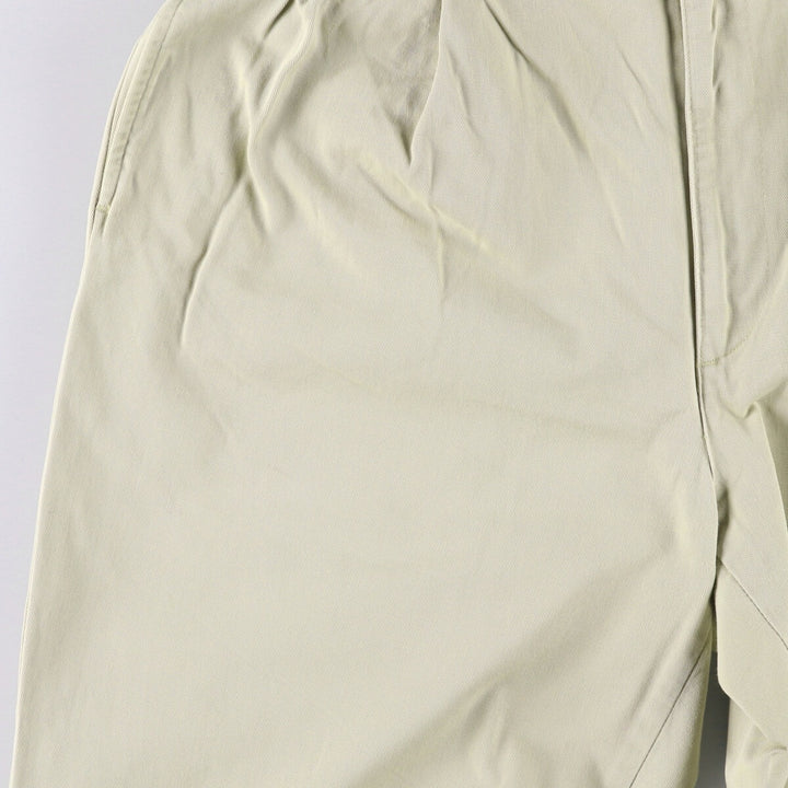 Ralph Lauren Polo Ralph Lauren Two-pleat Chino Pants for Men, W35 cotton Beige type Vintage Second Hand