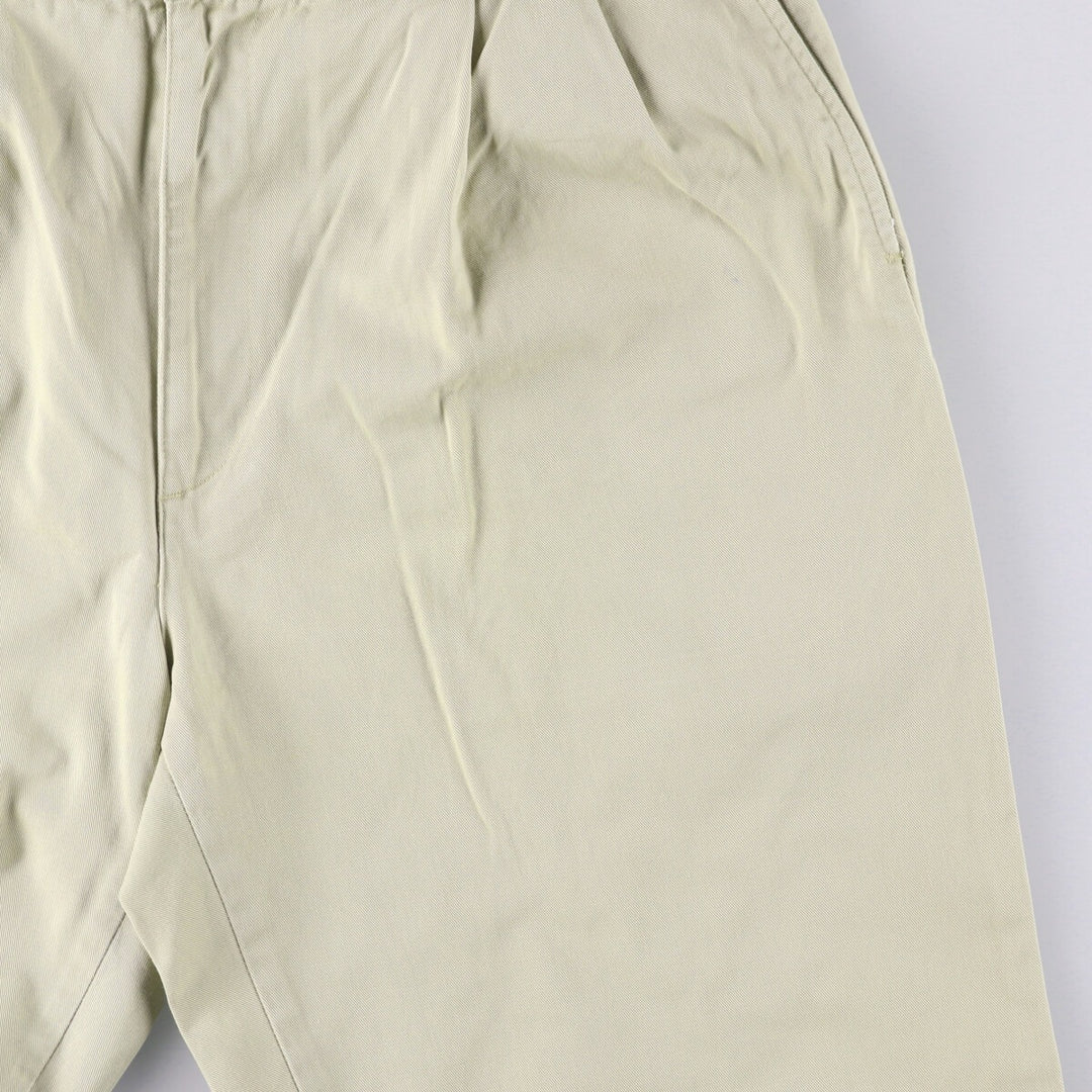 Ralph Lauren Polo Ralph Lauren Two-pleat Chino Pants for Men, W35 cotton Beige type Vintage Second Hand
