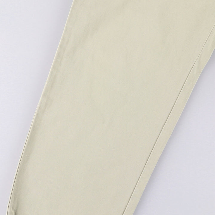 Ralph Lauren Polo Ralph Lauren Two-pleat Chino Pants for Men, W35 cotton Beige type Vintage Second Hand